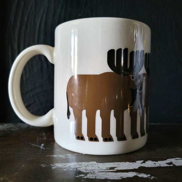 Vintage Taylor & Ng Moose Mug, Vintage Coffee Mug - Picture 3 of 7